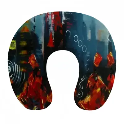 Cultural Dancers U-Shaped Neck Pillow