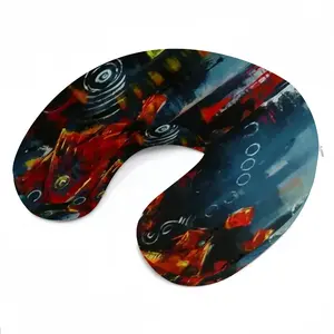 Cultural Dancers U-Shaped Neck Pillow