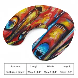 King And Queen U-Shaped Neck Pillow