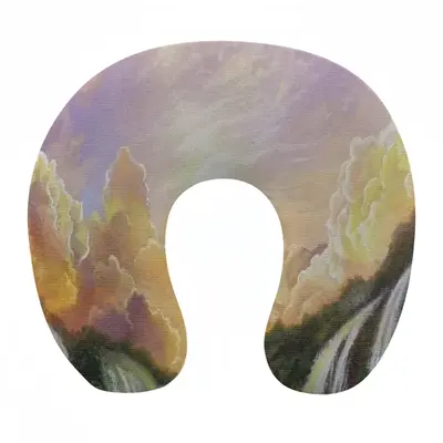 Among The Waterfalls U-Shaped Neck Pillow