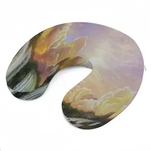 Among The Waterfalls U-Shaped Neck Pillow