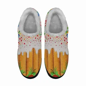 Men Happy Memories Cotton Slippers