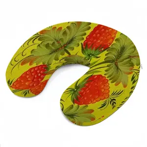 Raspberry U-Shaped Neck Pillow