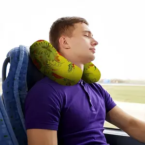 Raspberry U-Shaped Neck Pillow