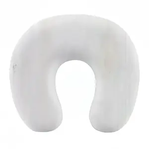 White Lines U-Shaped Neck Pillow