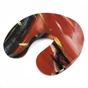 Porsche Red Crash U-Shaped Neck Pillow