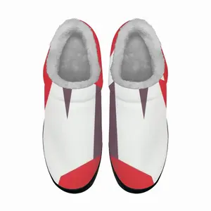 Men Two Color Abstract Cotton Slippers