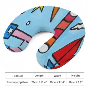 Seaside U-Shaped Neck Pillow