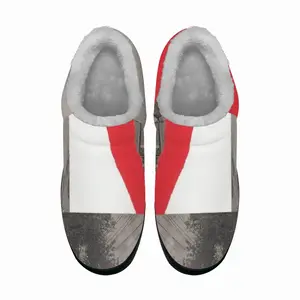 Men Collage Cotton Slippers