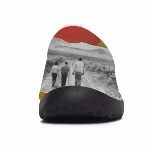 Men Go Into The Sunset Cotton Slippers