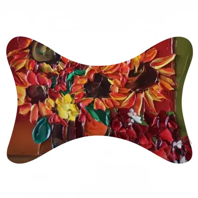 The Pleasure Of Flowers F Car Neck Pillow