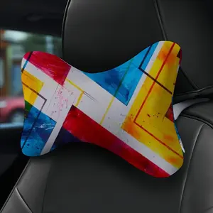 The Grexit Car Neck Pillow