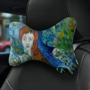 Angel Of Summer Car Neck Pillow