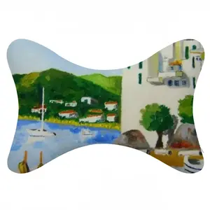 Cadaques (Spain) Car Neck Pillow