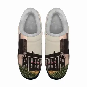 Men Montauk Point Lighthouse Cotton Slippers