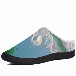 Men Mountain Landscape Cotton Slippers