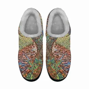 Men Stream In The Forest Cotton Slippers