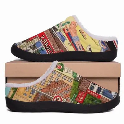 Men Village Cigars Greenwich Village Cotton Slippers