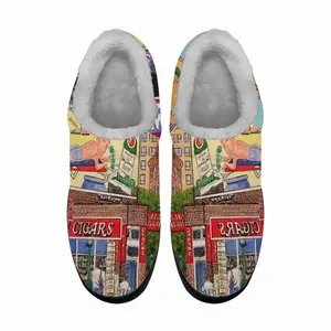 Men Village Cigars Greenwich Village Cotton Slippers