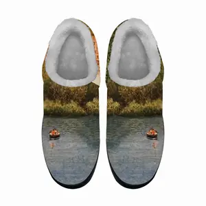 Men Boats In Central Park Cotton Slippers