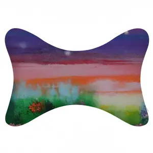 Nightfall On The Moor Car Neck Pillow