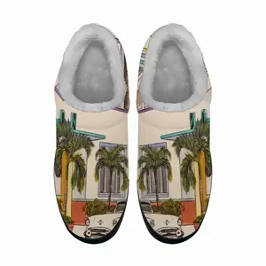 Men Avalon Hotel South Beach Cotton Slippers