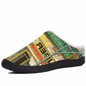 Men Supermarket New York City Cotton Slippers