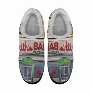 Men Smiths Bar New York City Cotton Slippers