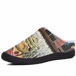 Men Rockefeller Center New York City Cotton Slippers