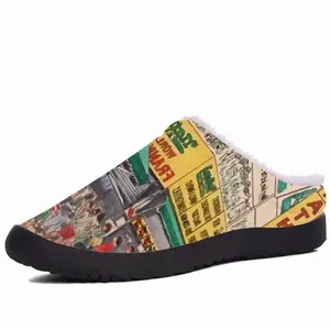 Men Nathans Of Coney Island New York City Cotton Slippers