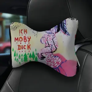 Ich Moby Dick Car Neck Pillow