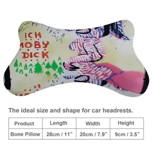 Ich Moby Dick Car Neck Pillow