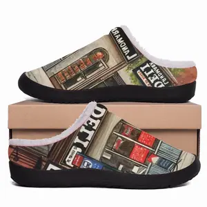 Men Landmark Deli New York City Cotton Slippers