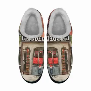 Men Landmark Deli New York City Cotton Slippers