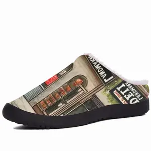 Men Landmark Deli New York City Cotton Slippers