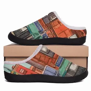 Men Greenwich Village New York City Cotton Slippers