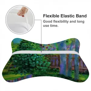 Backyard Fence Car Neck Pillow