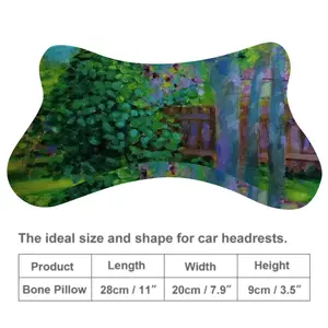 Backyard Fence Car Neck Pillow