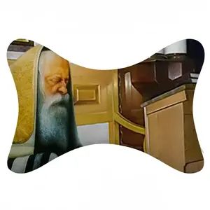 Lament Of The Temple Car Neck Pillow