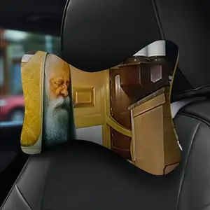 Lament Of The Temple Car Neck Pillow