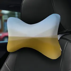 The Road Never Traveled Car Neck Pillow