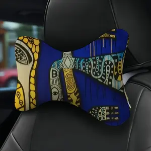 Dwayne The Rock Johnson Car Neck Pillow