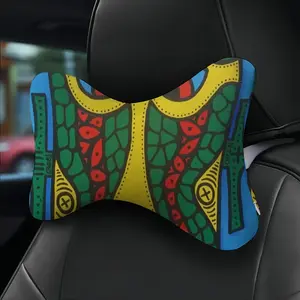 Stormy Car Neck Pillow