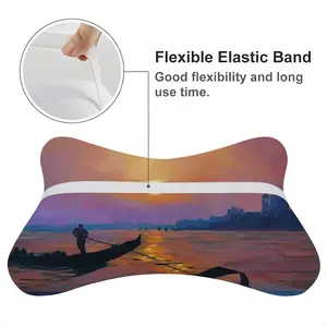 Venetian Sunset Car Neck Pillow