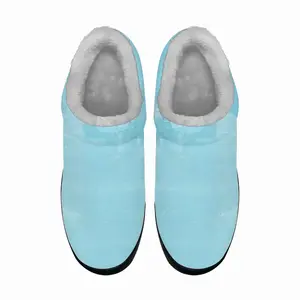 Men Blue Shoes Cotton Slippers