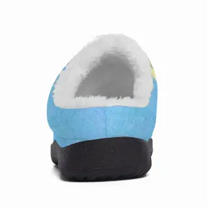 Men High Mountains Landscape Cotton Slippers