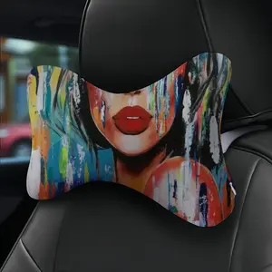 Summer Rain Car Neck Pillow