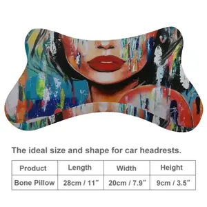 Summer Rain Car Neck Pillow