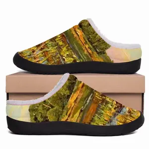 Men Overgrown Pond Cotton Slippers