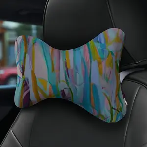 The Voice Of Silence Car Neck Pillow